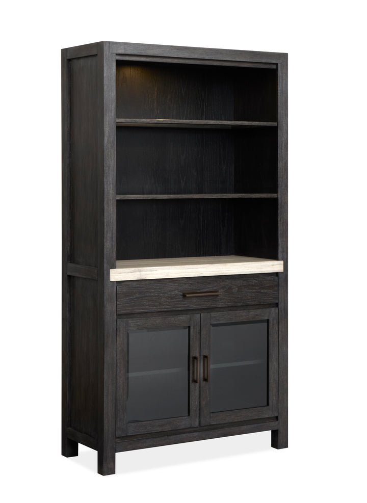 Plum Creek Ravenwood Black Display Cabinet - D5990-08