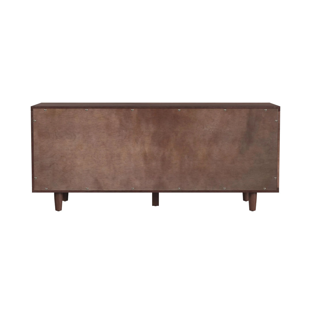 Parkdell Storage Bench with Sliding Doors - AmericanHomeFurniture