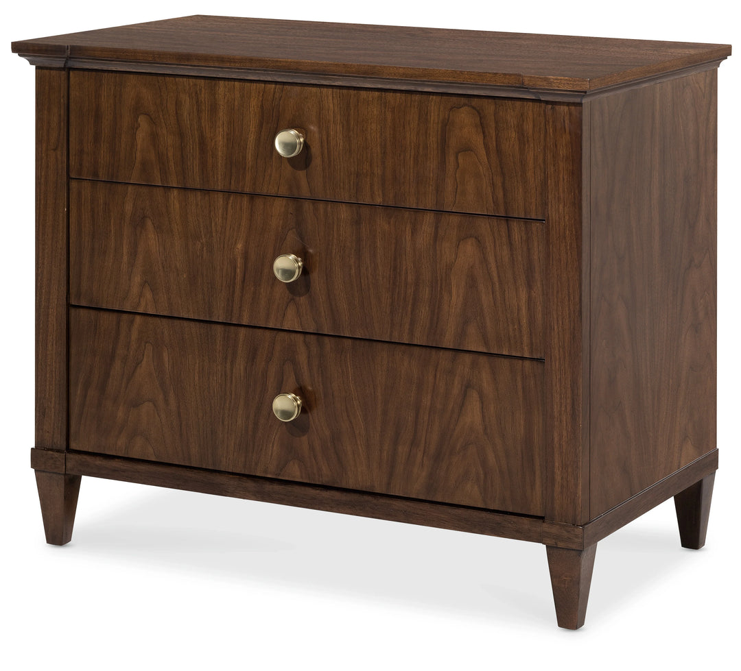 American Home Furniture Hooker Furniture Archives Three-Drawer Nightstand