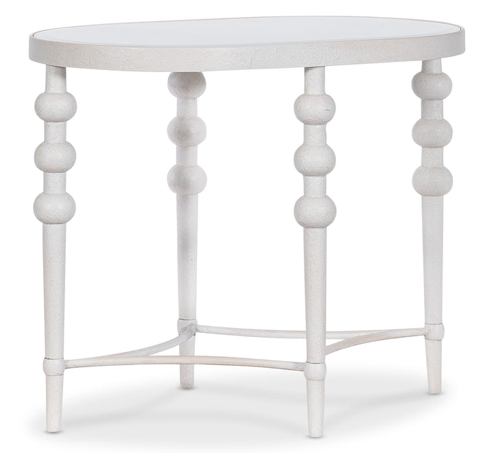American Home Furniture Hooker Furniture Melange On the Bright Side Oval End Table