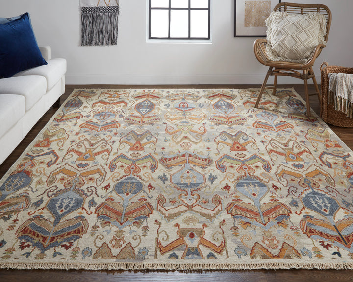 Rectangle/Ivory-Multi