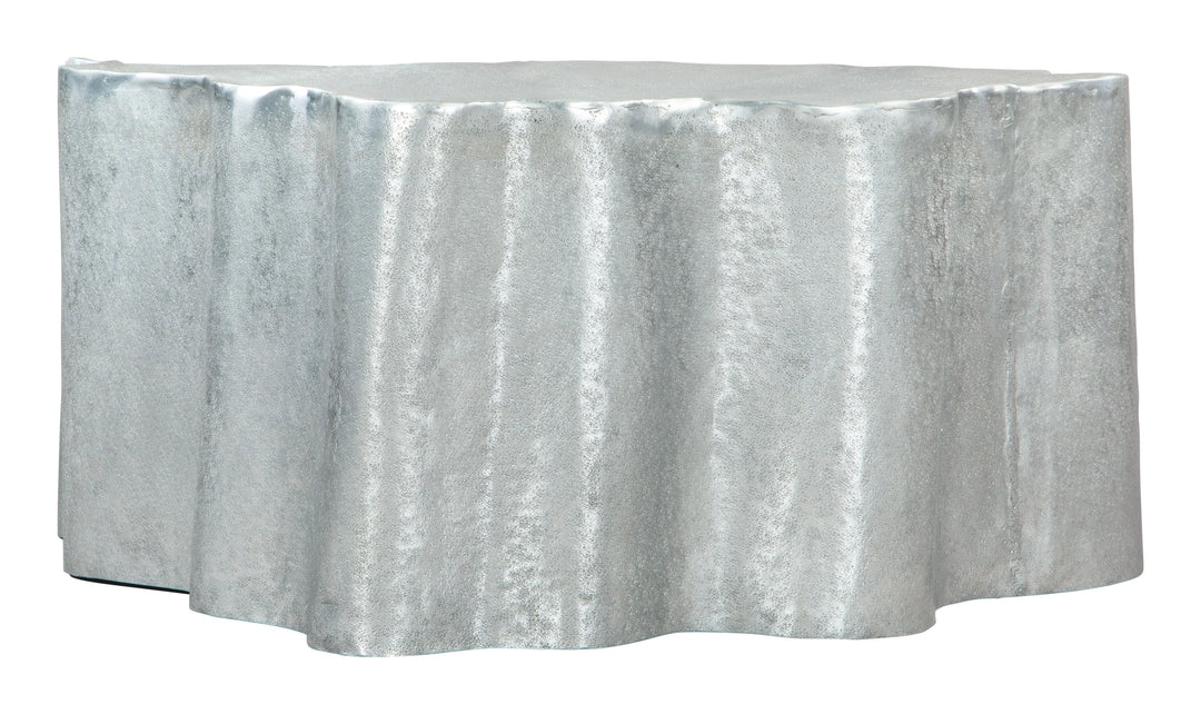 Kortha Coffee Table Antique Silver - AmericanHomeFurniture