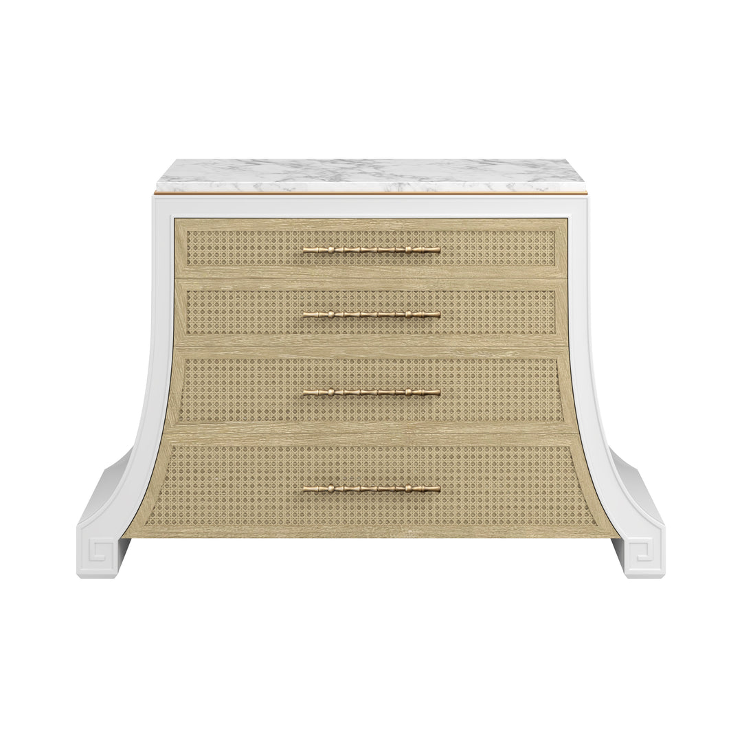 Eave Accent Chest-Uplifting White