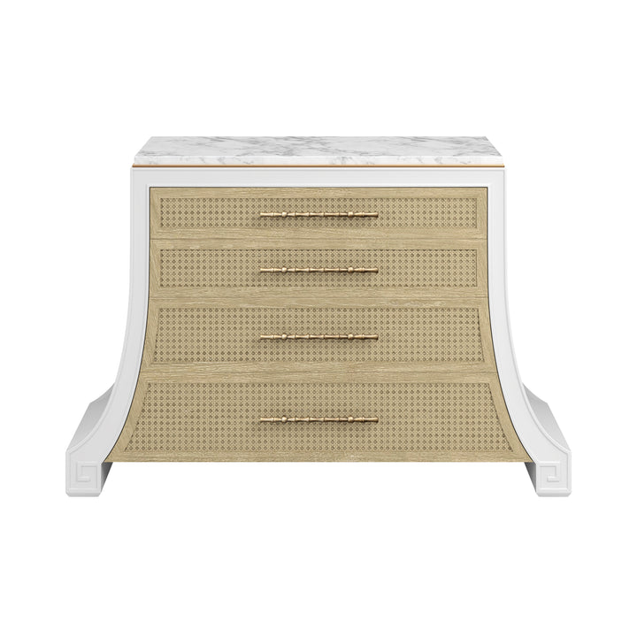 Eave Accent Chest-Uplifting White