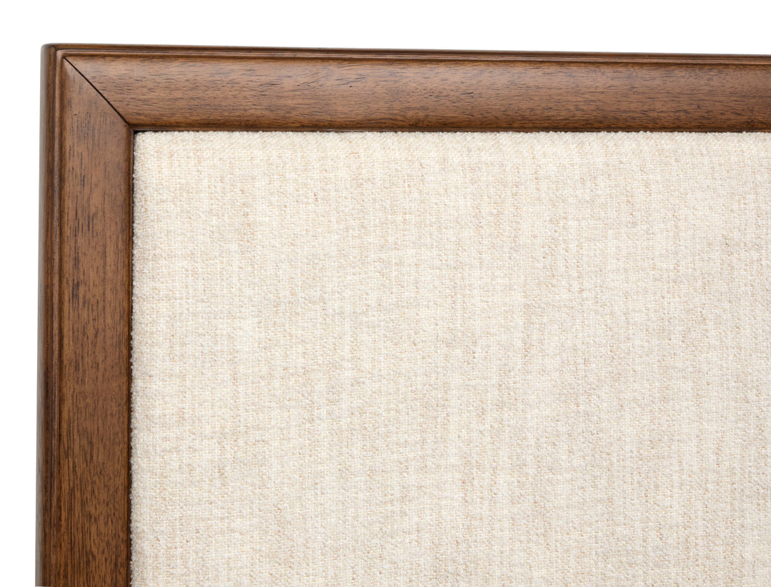 Ridgefield Russet California King Upholstered Panel Bed - B6436-75