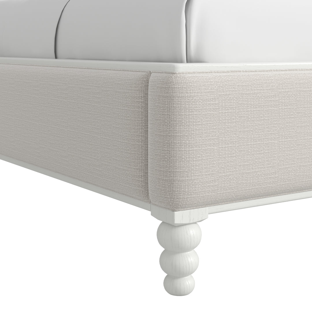 Haven QN Uph Bed-Warm White