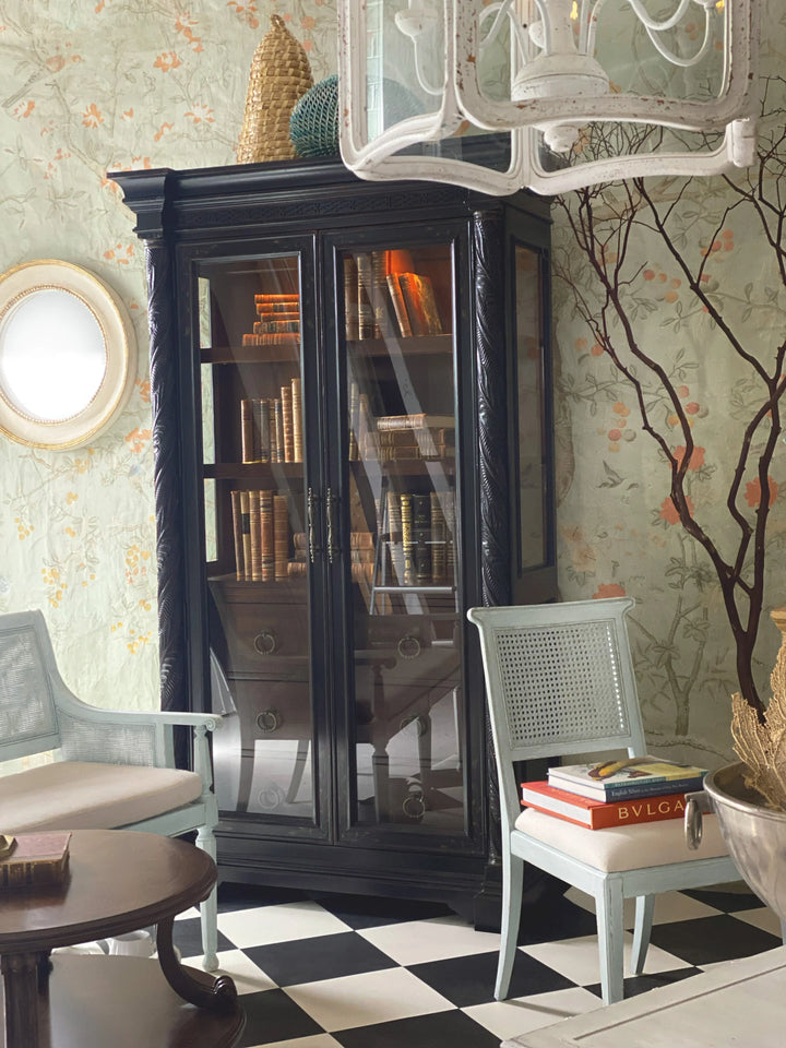 25.50"D x 20.00"W x 36.00"H/Haint Blue