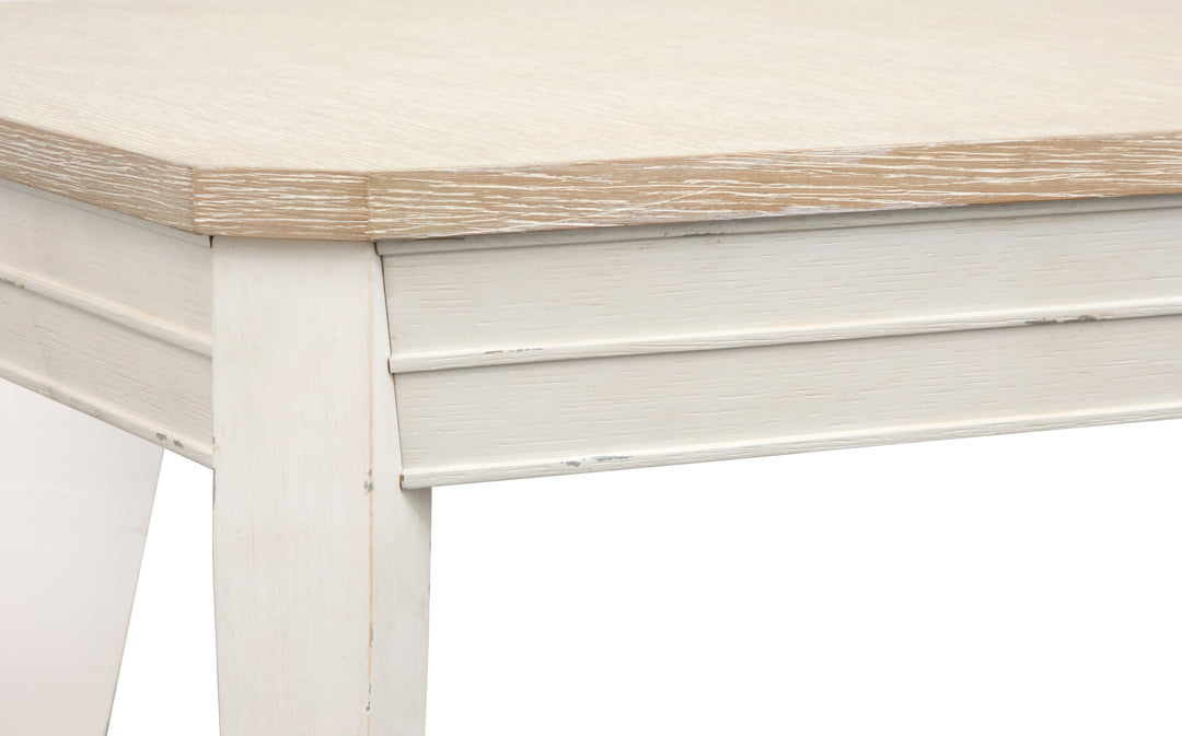 Echo Isles Sea Pearl And Driftwood Extendable Rectangular Dining Table - D6310-20