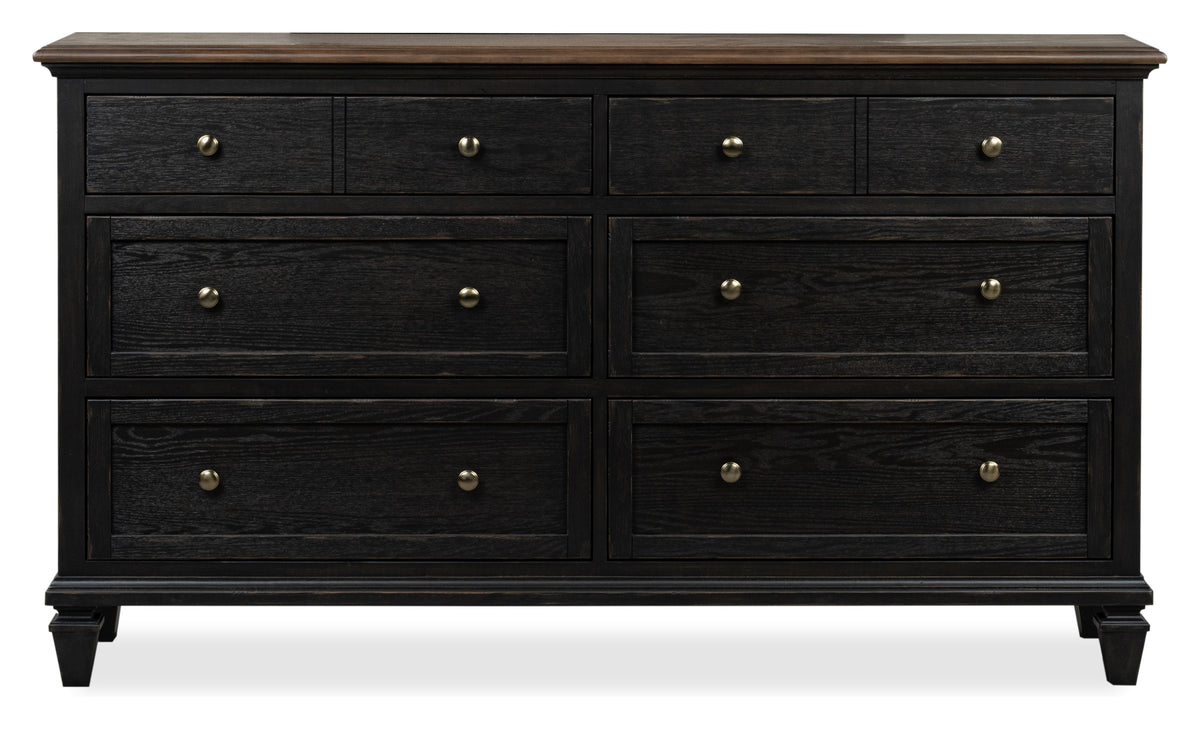 Surrey Brown Double Drawer Dresser - B6623-22