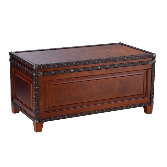 SEI Furniture Amherst Trunk Coffee Table w/ Storage COFFEE TABLES