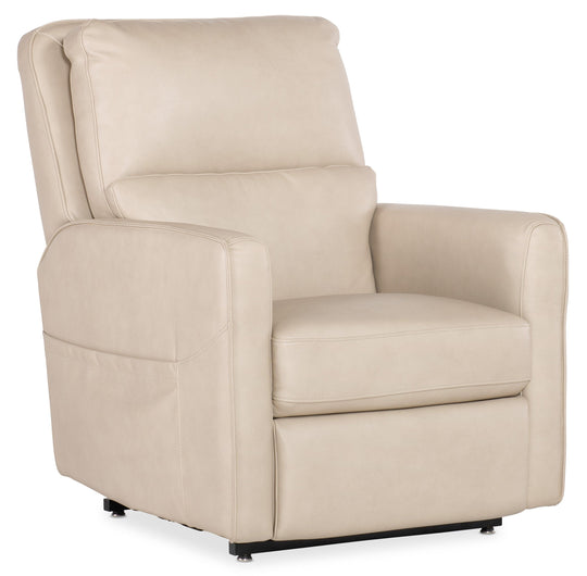 Hooker Furniture - Flynn Power Recliner w/ Power Headrest, Lumbar, and Lift - RC611-PHLL4-010 | American Home Furniture