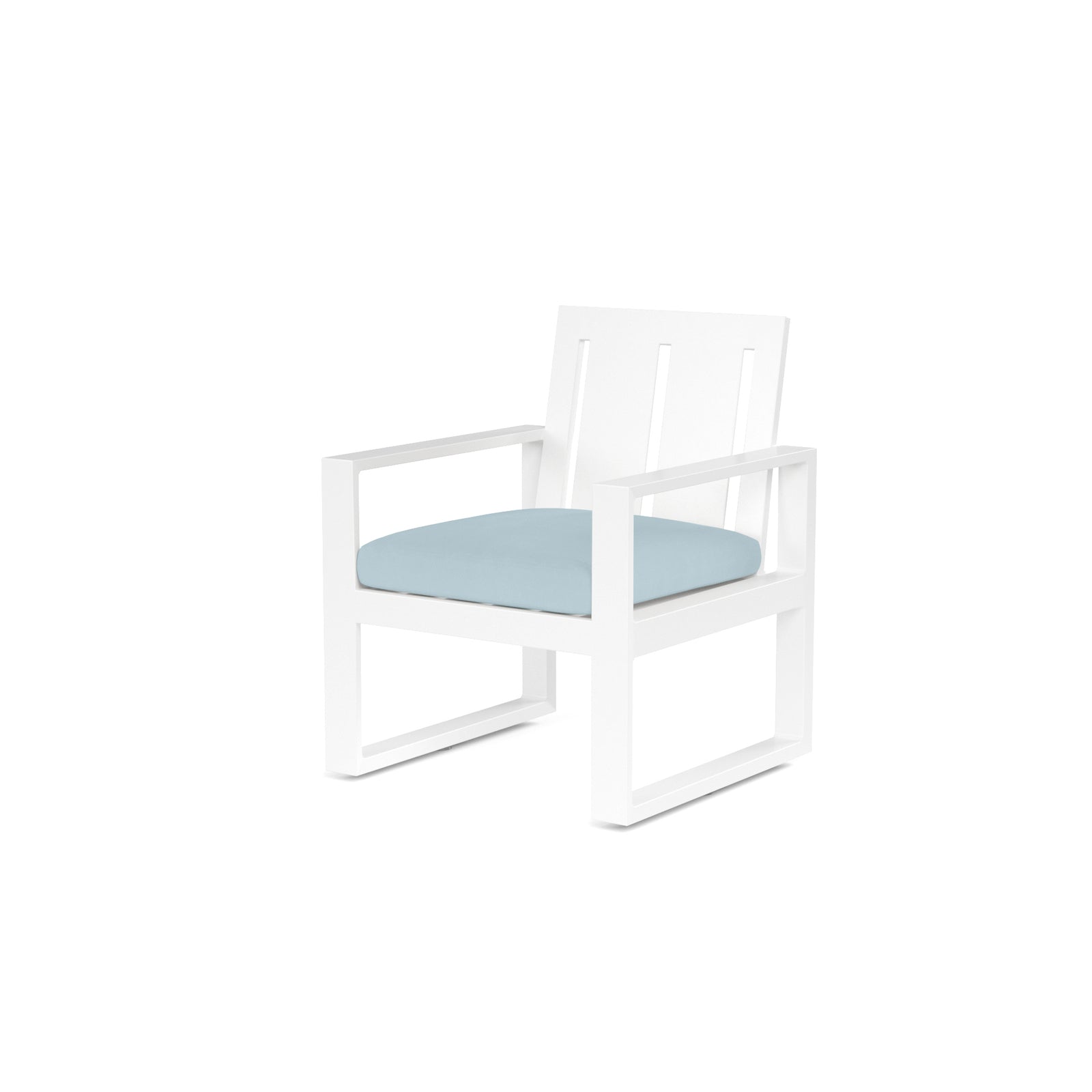 Newport Dining Chair in Canvas Skyline, No Welt
