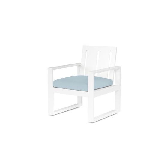 Newport Dining Chair in Canvas Skyline, No Welt