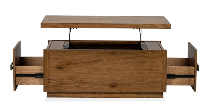 Marcel Brown Lift Top Storage Cocktail Table - T6378-50
