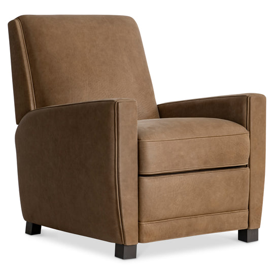 Bastille Leather Recliner, Tan