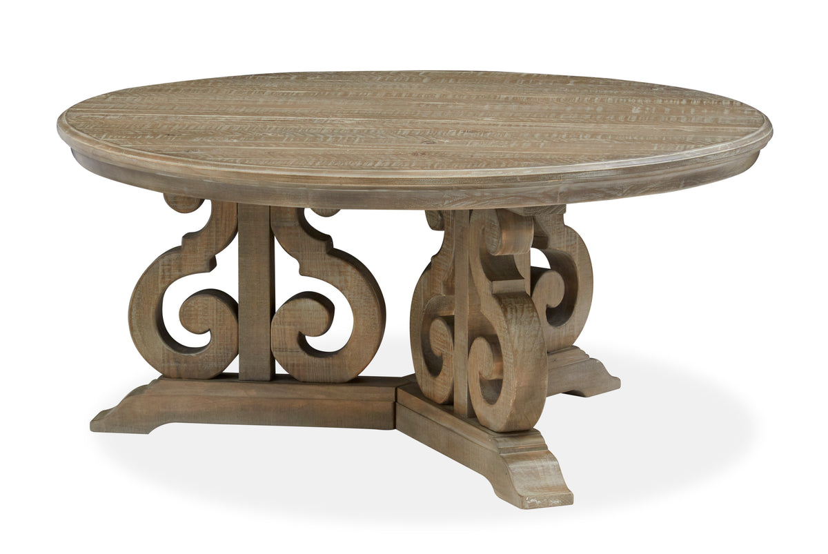 Tinley Park Dove Tail Grey Round Cocktail Table - T4646-45
