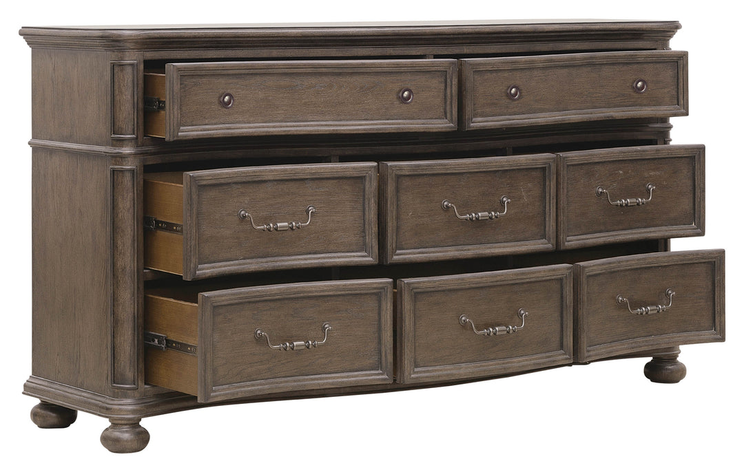 Saddle Creek Timber Brown Dresser - P412100