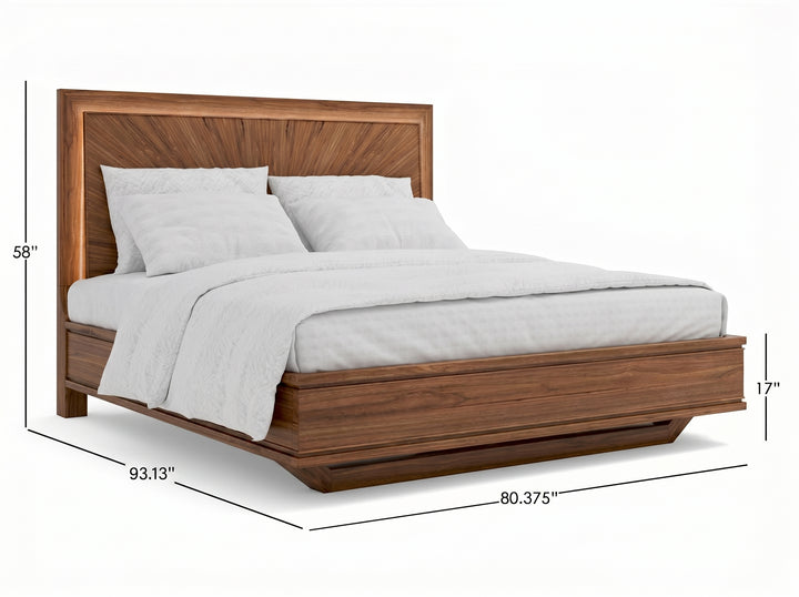 Selena Brown California King Panel Bed - B6607-74