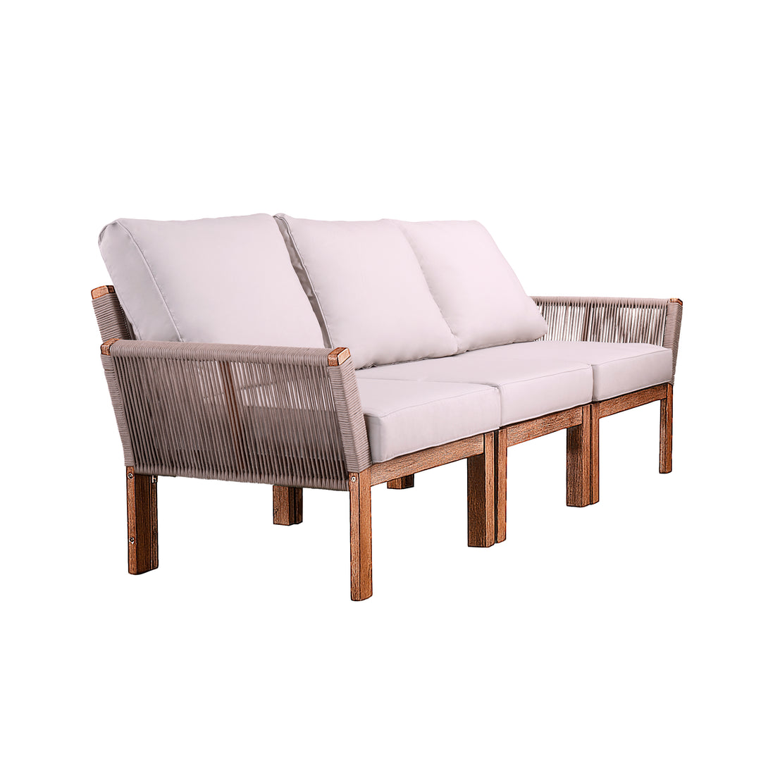 American Home Furniture | SEI Furniture - Brendina Outdoor 3-Seater Sofa