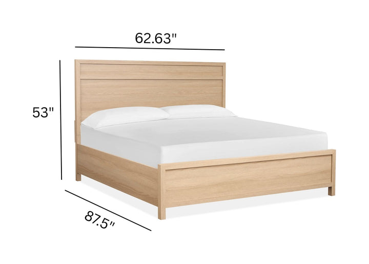 Merrifield Sandstone Beige Queen Panel Bed - B5906-54