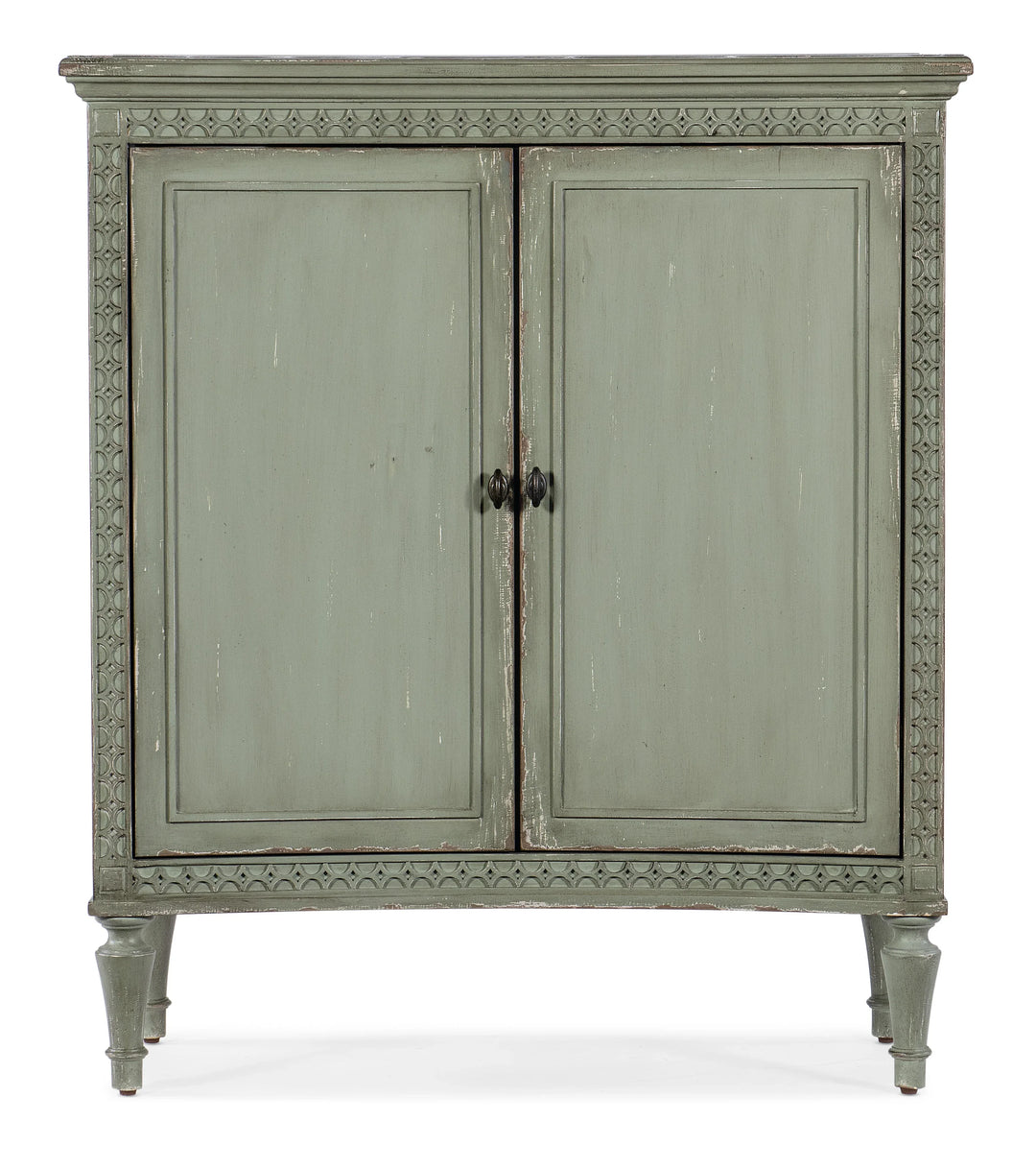 15.00"D x 32.75"W x 38.00"H/Verdigris Green
