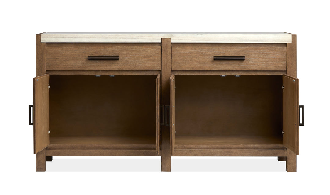 Plum Creek Sierra Brown Sideboard - D5768-12
