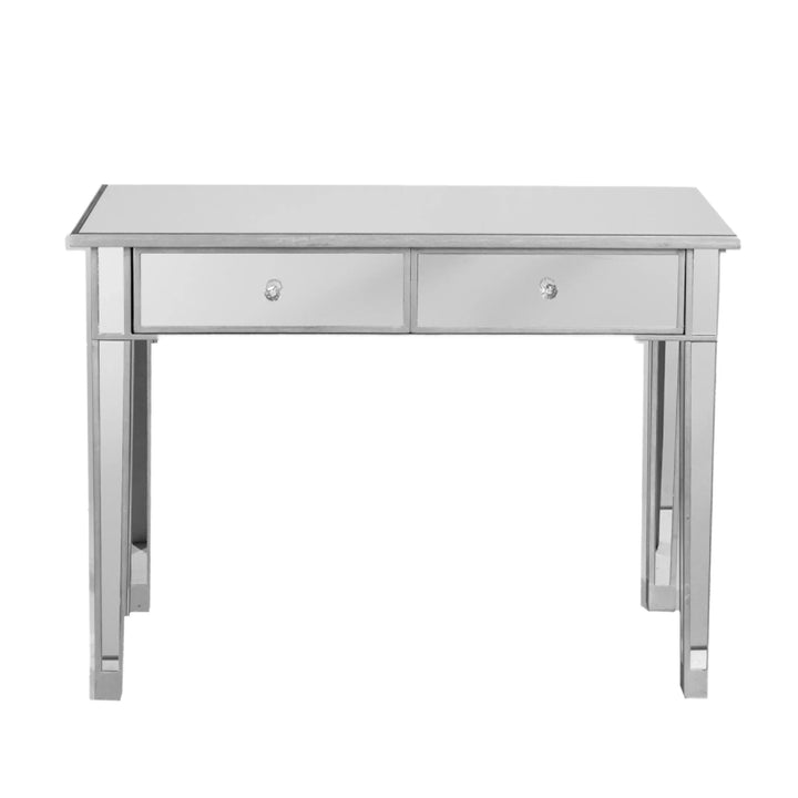 Mirage Mirrored 2-Drawer Console Table - AmericanHomeFurniture