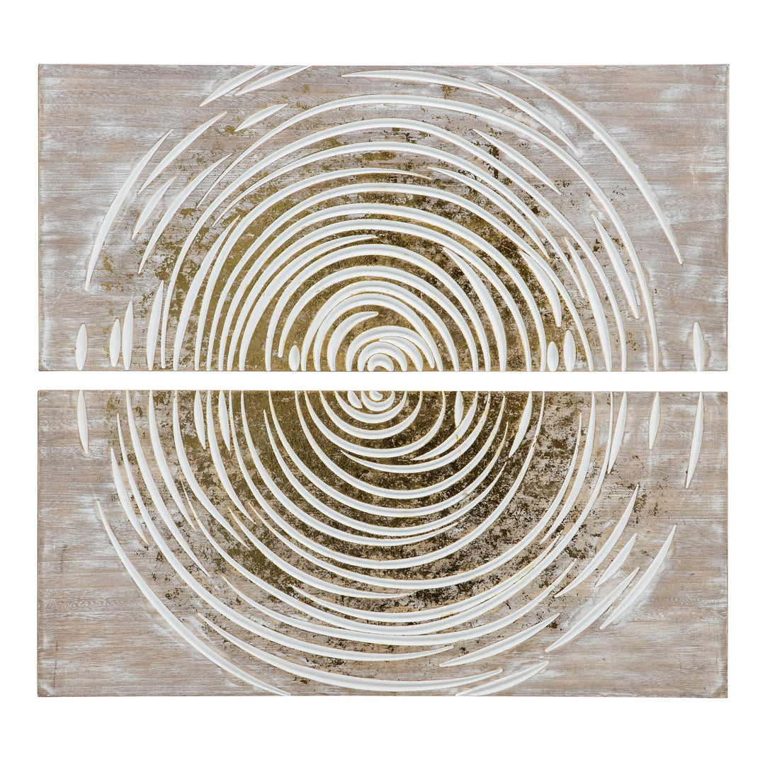 Acanthi Decorative Wall Panels – 2pc Set - AmericanHomeFurniture