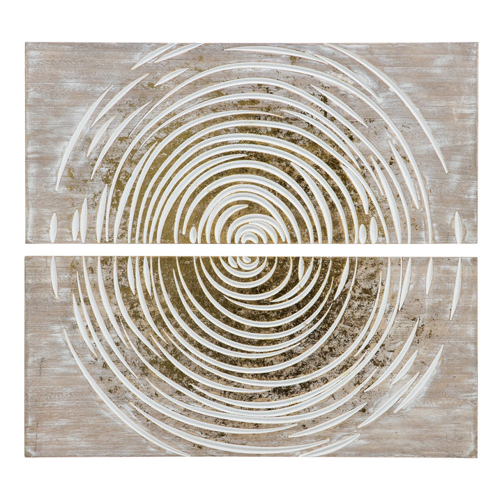 Acanthi Decorative Wall Panels – 2pc Set - AmericanHomeFurniture