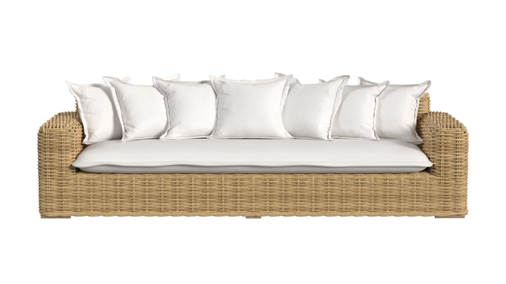 Playa Sofa in Soothe Pearl w/ Flange Welt