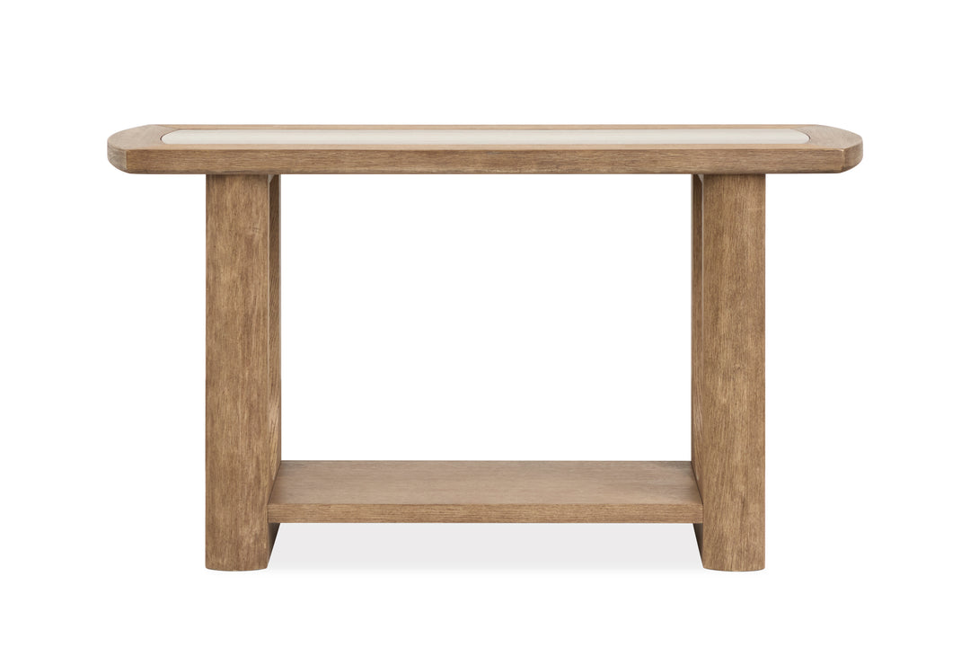 Bradford Riverbed Beige Rectangular Sofa Table - T5950-73