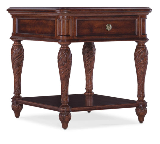American Home Furniture Hooker Furniture Charleston One-Drawer End Table