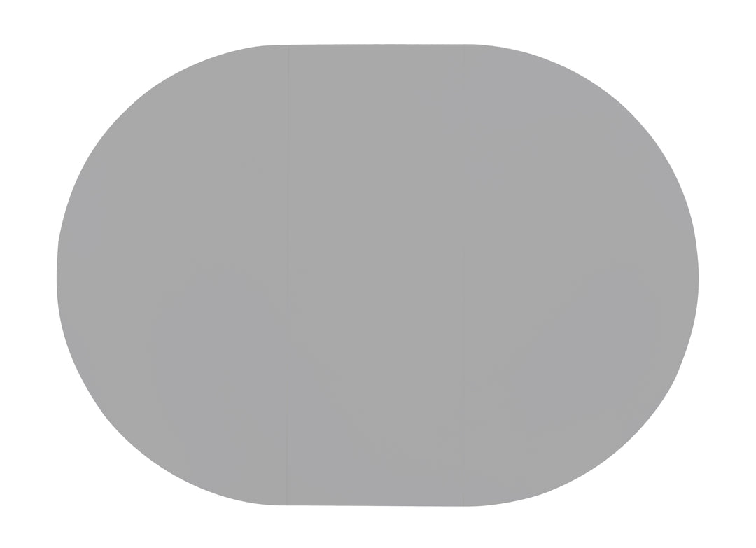 Charleston Harbor Gray Grey Extendable 48" Round Dining Table - D5611-22GY