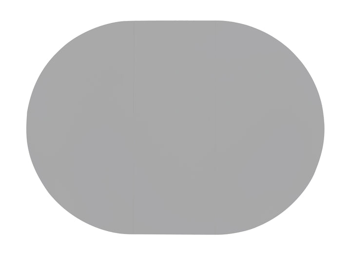 Charleston Harbor Gray Grey Extendable 48" Round Dining Table - D5611-22GY