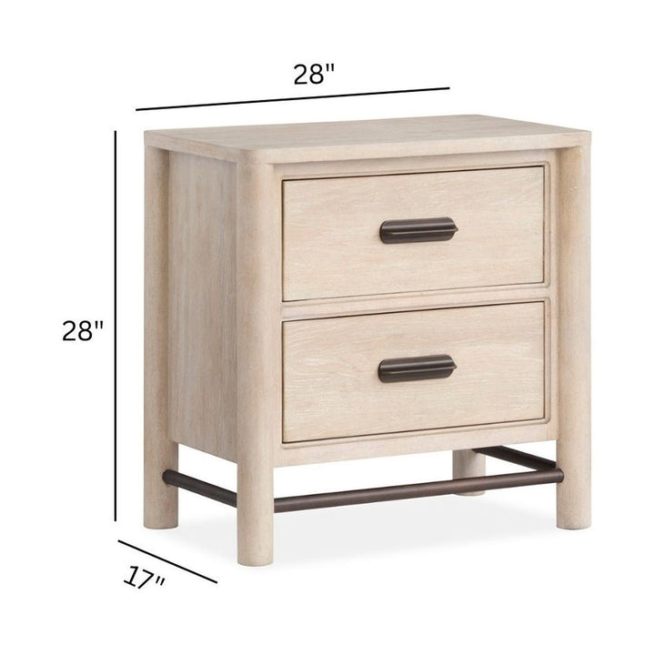 Sunset Cove Sanibel Brown Drawer Nightstand - B5783-01