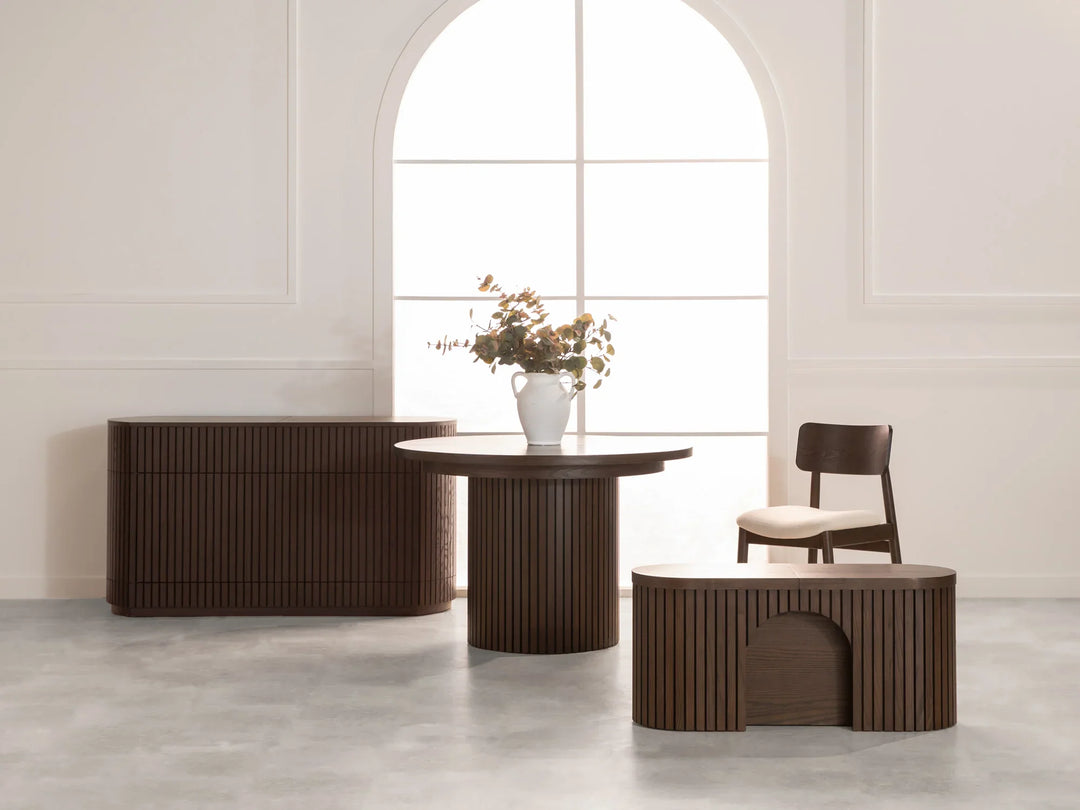 Transformer Table Round Dining Set