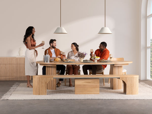 Transformer Table Round Dining Set