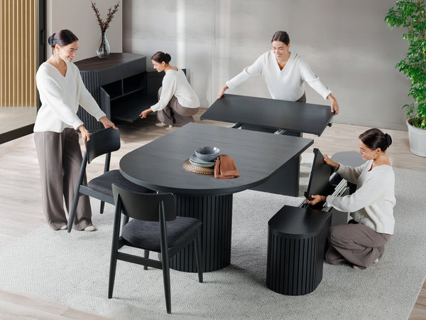 Transformer Table Round Dining Set