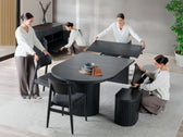 Transformer Table Round Dining Set