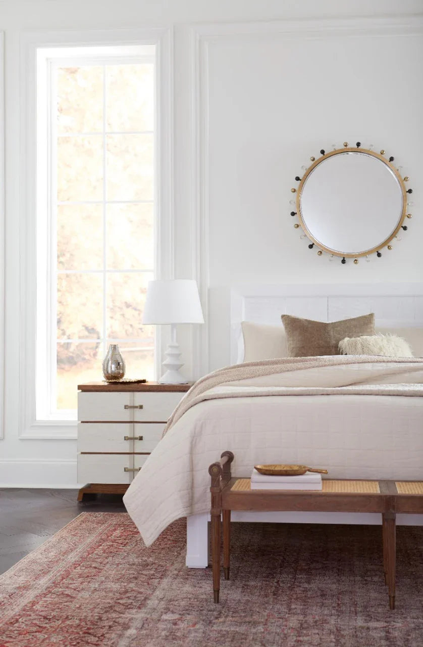 Villa and House Tristan 3-Drawer Side Table ACCENT TABLES