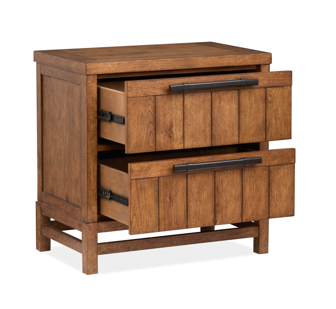 Conway Honey Wheat Drawer Nightstand - B6422-01