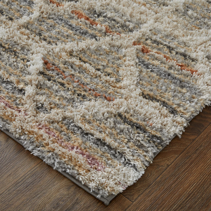 Rectangle/Beige-Multi