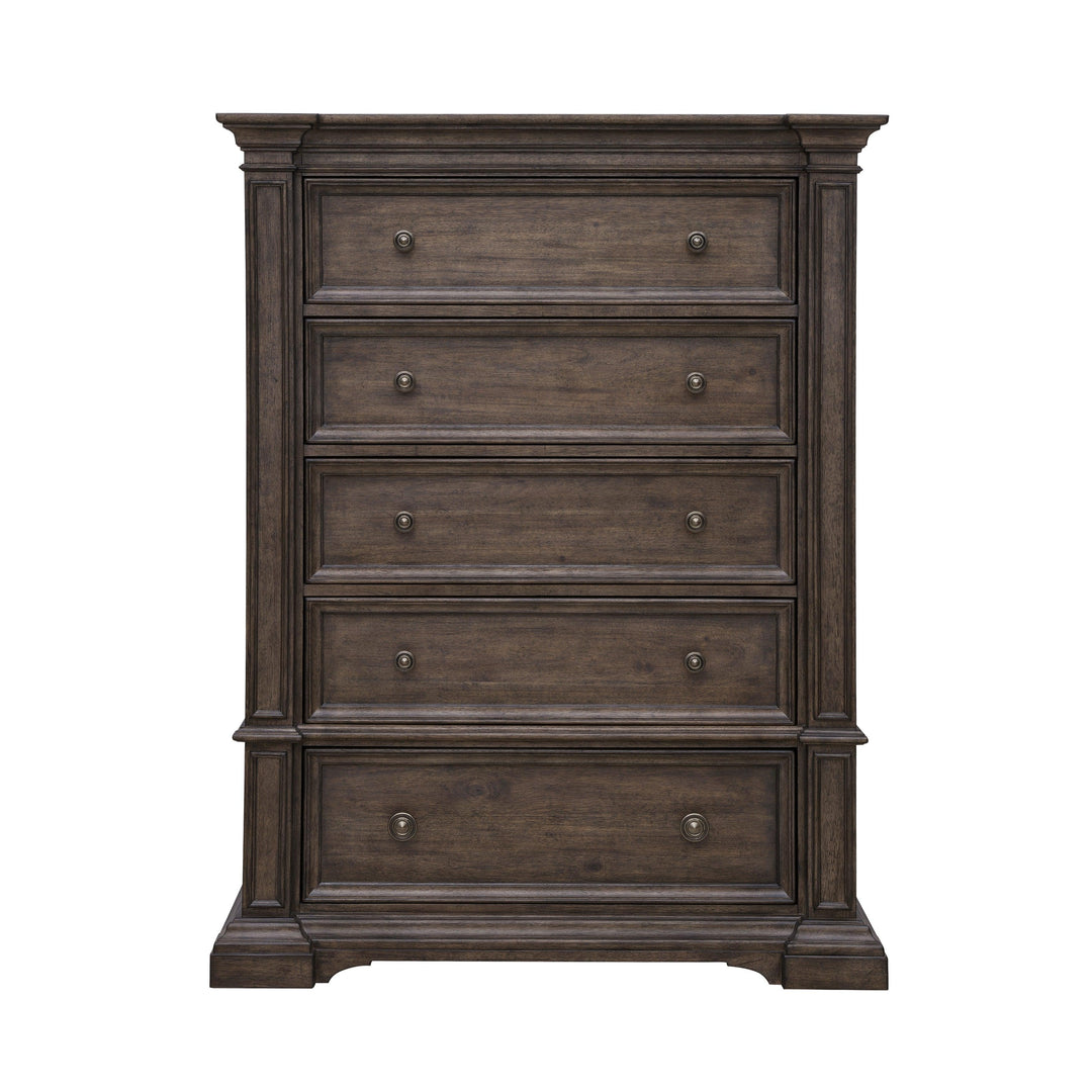 Woodbury Five Drawer Dresser - AmericanHomeFurniture