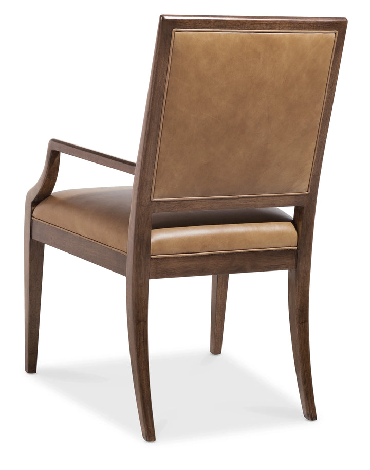 American Home Furniture Hooker Furniture Archives Leather Arm Chair - Set of 2