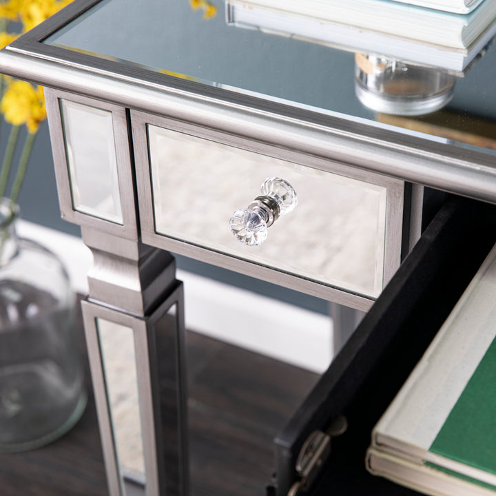 American Home Furniture | SEI Furniture - Wedlyn Mirrored Writing Desk