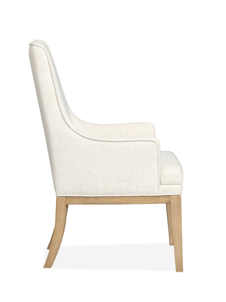 Coventry Honey Maple Upholstered Host Chair - Set of 2 - D6480-76