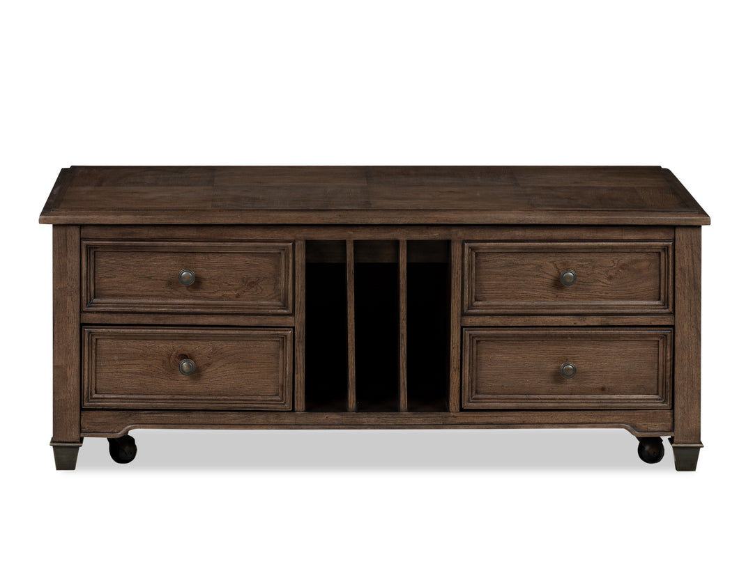 Cormac Brown Lift Top Storage Cocktail Table - T6589-50
