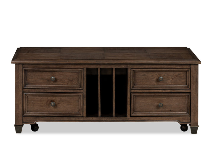 Cormac Brown Lift Top Storage Cocktail Table - T6589-50