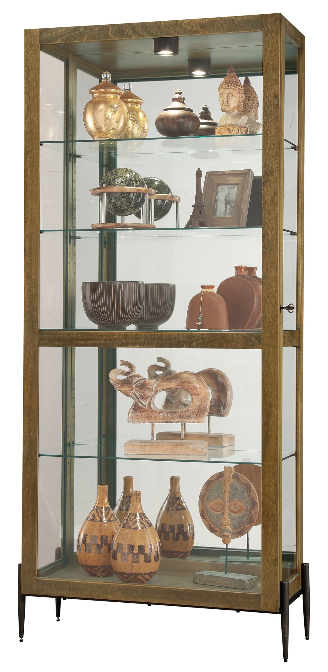 American Home Furniture | Howard Miller - Ansel Curio Cabinet