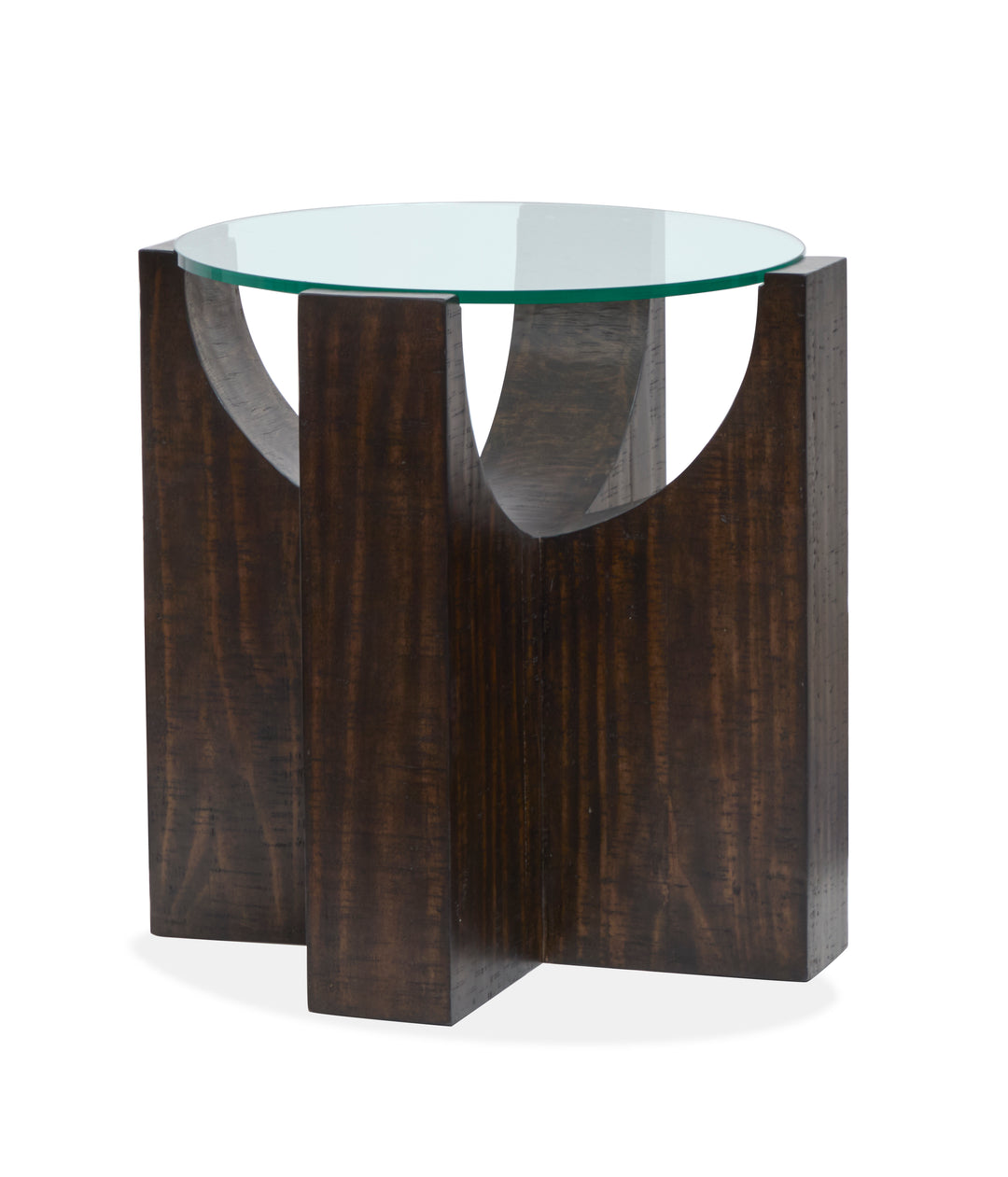 Beckham Rustic Tavern Round End Table - T6336-05